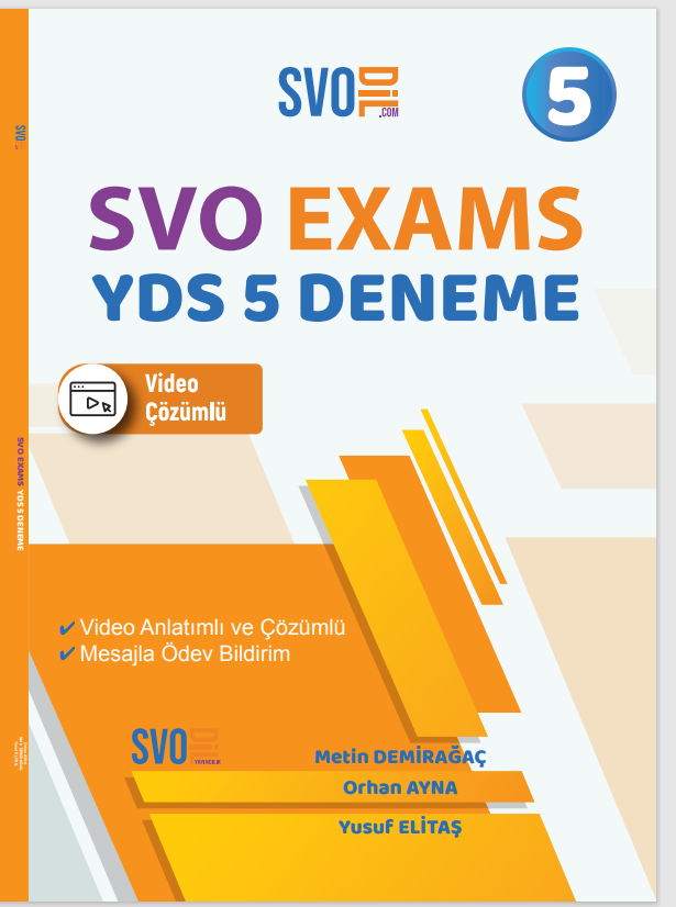 SVO EXAMS YDS 5 DENEME